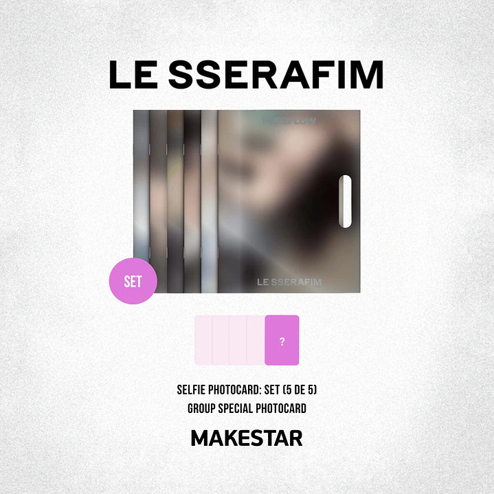 [PREVENTA] LE SSERAFIM - PUREFLOW pt.1 (Compact Version) 6