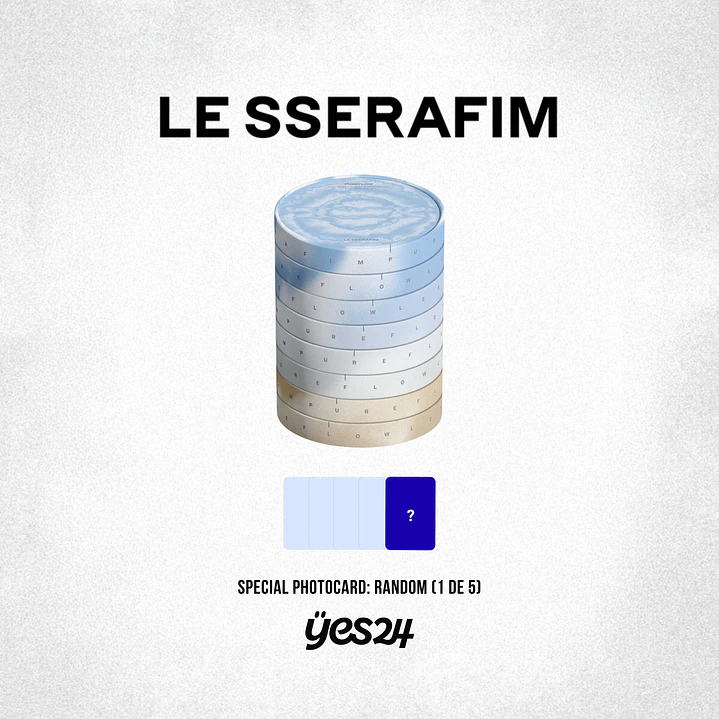 [PREVENTA] LE SSERAFIM - PUREFLOW pt.1 (Standard Version) 4