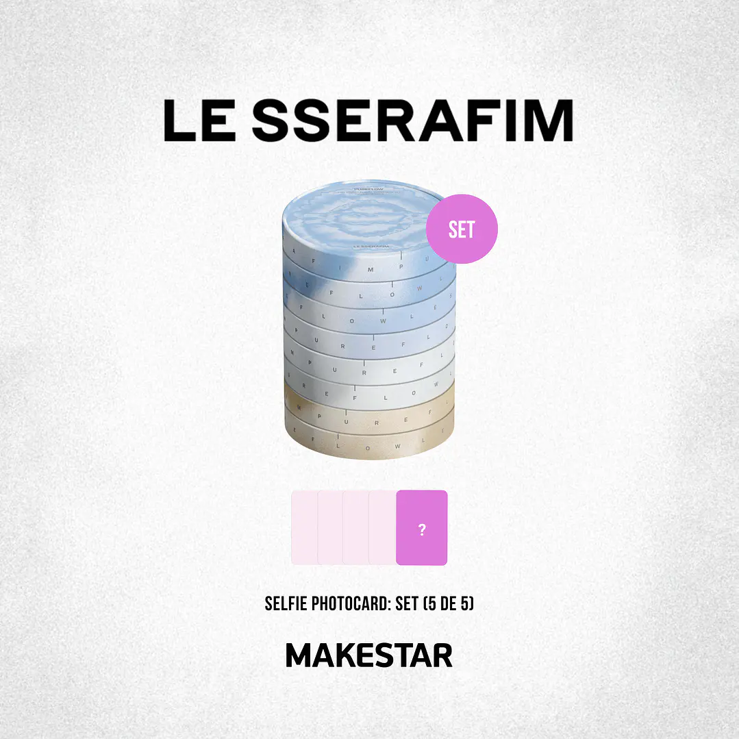 [PREVENTA] LE SSERAFIM - PUREFLOW pt.1 (Standard Version) 6