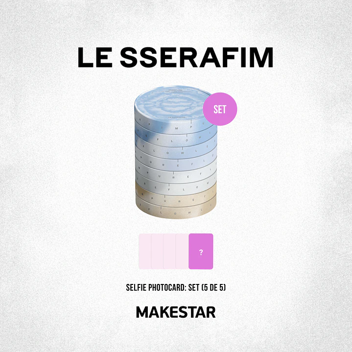 [PREVENTA] LE SSERAFIM - PUREFLOW pt.1 (Standard Version) 6