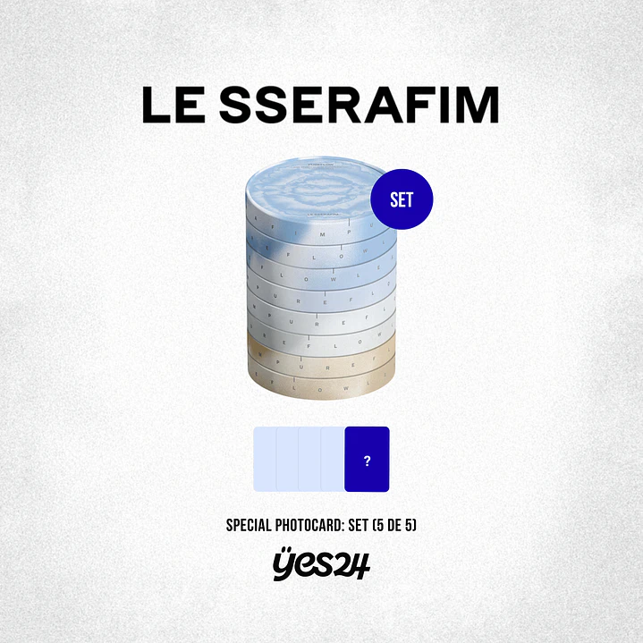 [PREVENTA] LE SSERAFIM - PUREFLOW pt.1 (Standard Version) 8