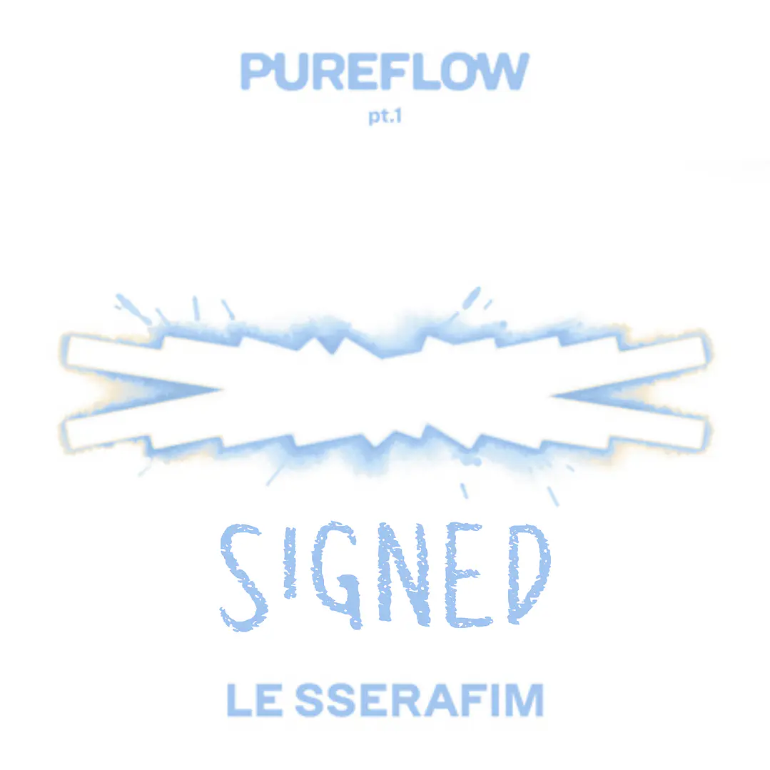 [PREVENTA] LE SSERAFIM - PUREFLOW pt.1 (Autografiados) 1