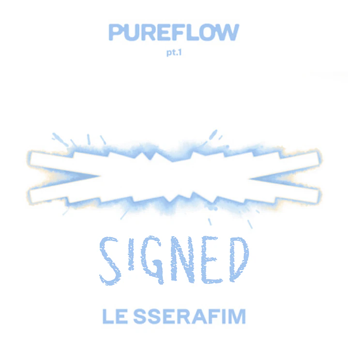 [PREVENTA] LE SSERAFIM - PUREFLOW pt.1 (Autografiados) 1