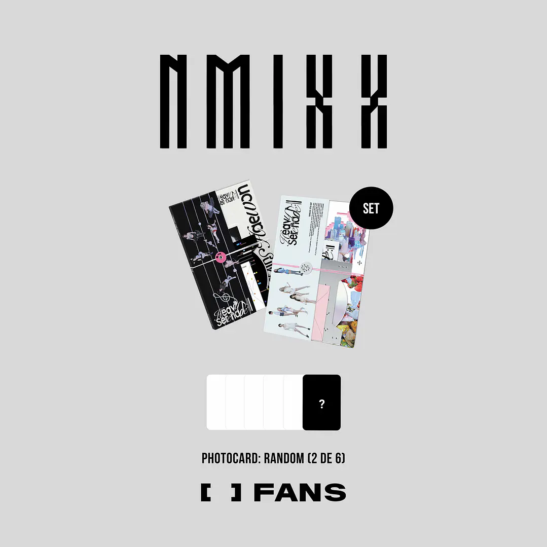 [PREVENTA] NMIXX - HEAVY SERENADE (Photobook Version) 13