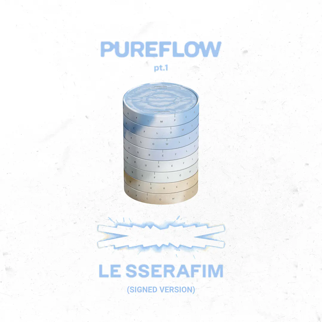 [PREVENTA] LE SSERAFIM - PUREFLOW pt.1 (Autografiados) 1