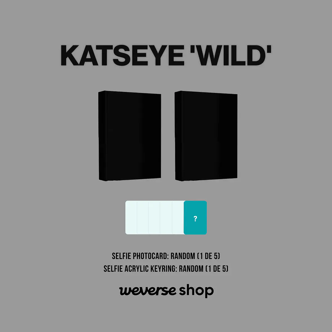 [PREVENTA] KATSEYE - WILD (Photobook Version) 3