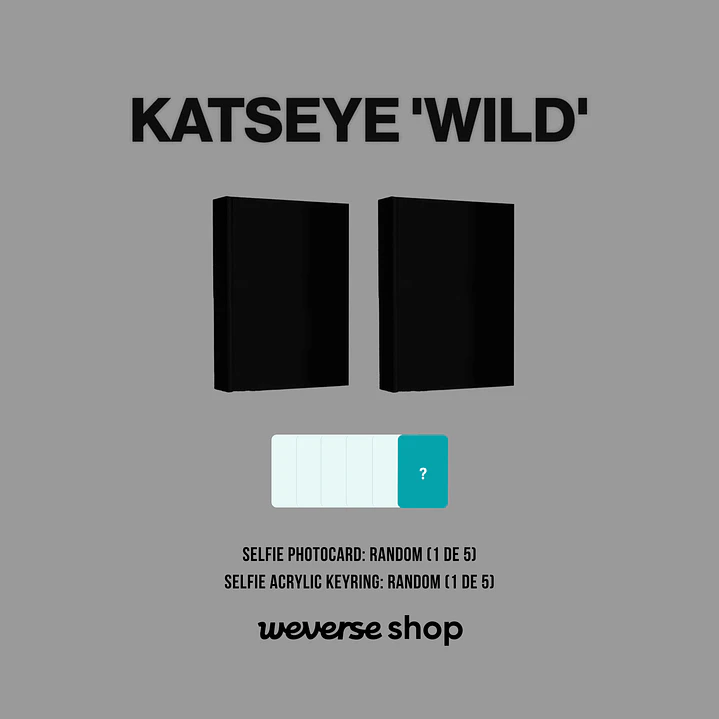 [PREVENTA] KATSEYE - WILD (Photobook Version) 3