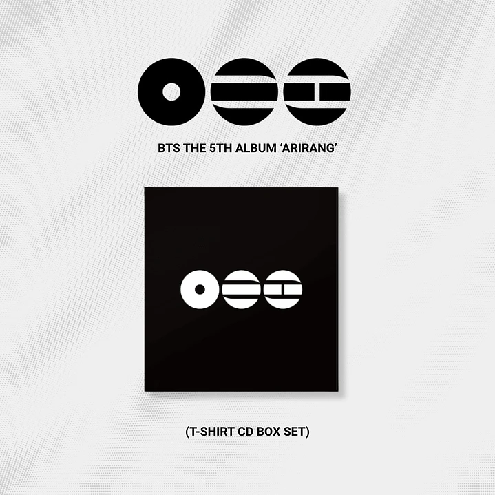 [PREVENTA] BTS - ARIRANG (T-Shirt CD Box Set) 1