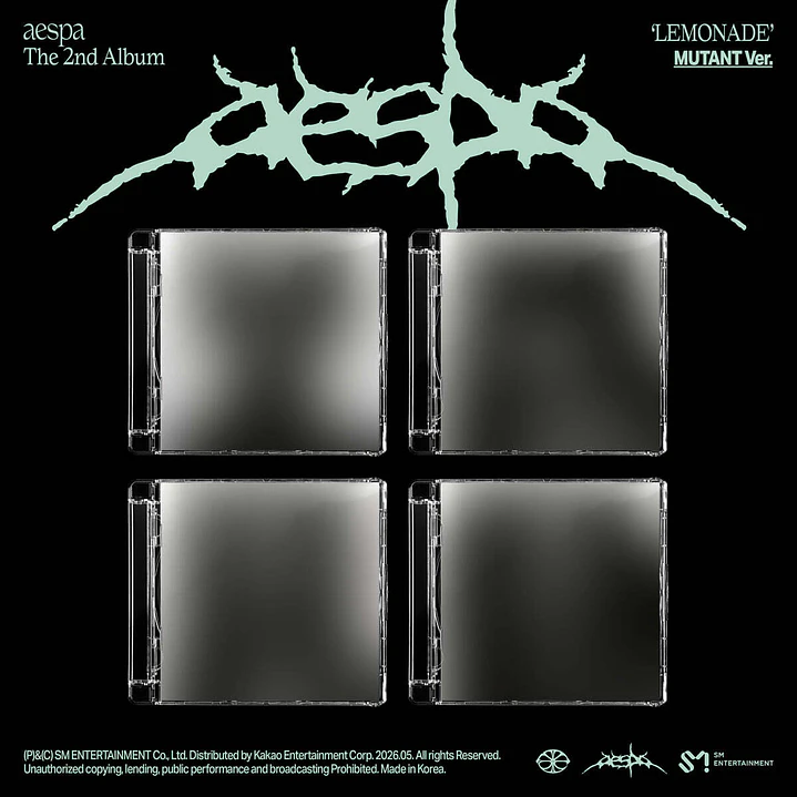 [PREVENTA] AESPA - LEMONADE (MUTANT Version) 1