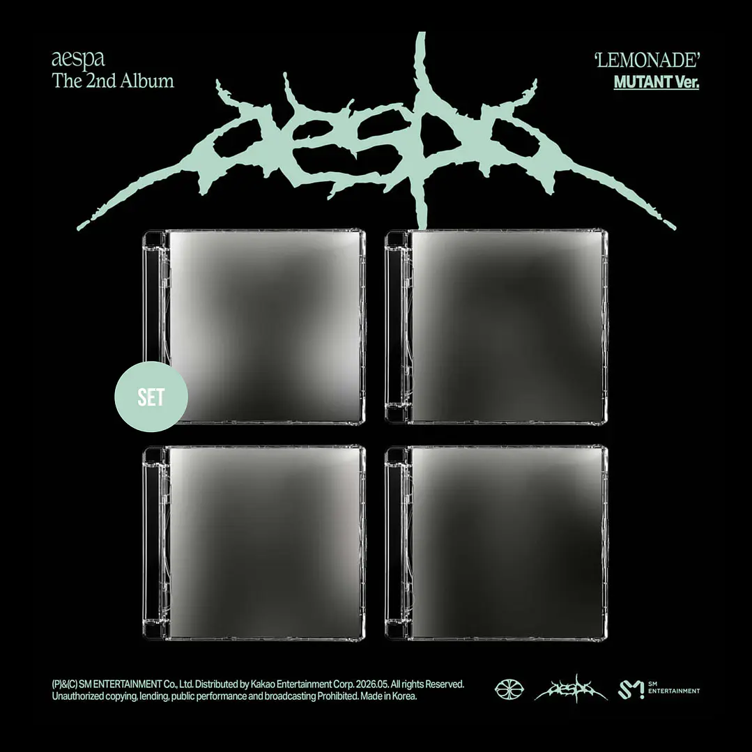 [PREVENTA] AESPA - LEMONADE (MUTANT Version) 2