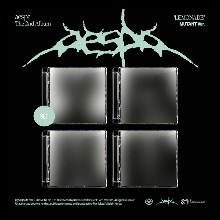 [PREVENTA] AESPA - LEMONADE (MUTANT Version) 2