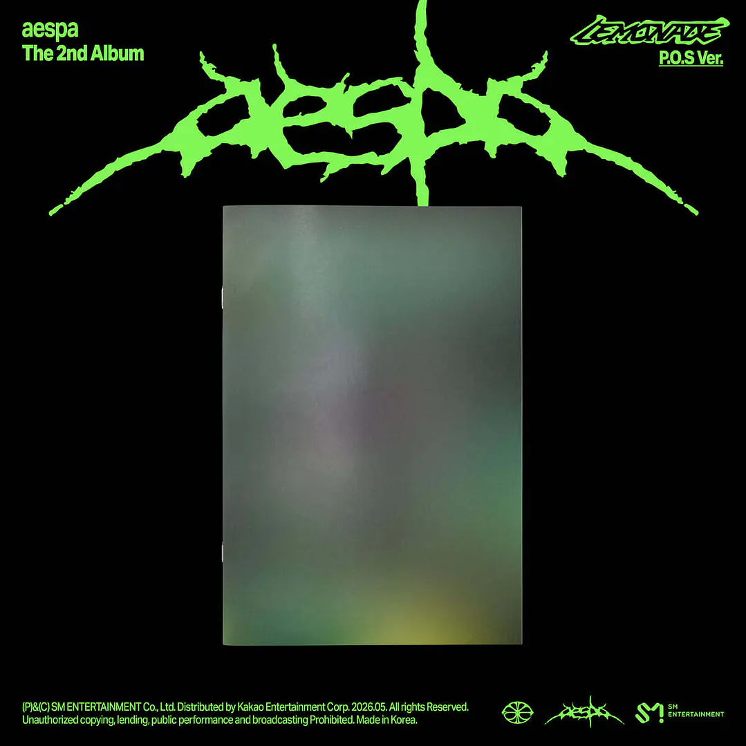 [PREVENTA] AESPA - LEMONADE (P.O.S Version) 1