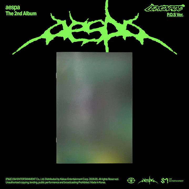 [PREVENTA] AESPA - LEMONADE (P.O.S Version) 1