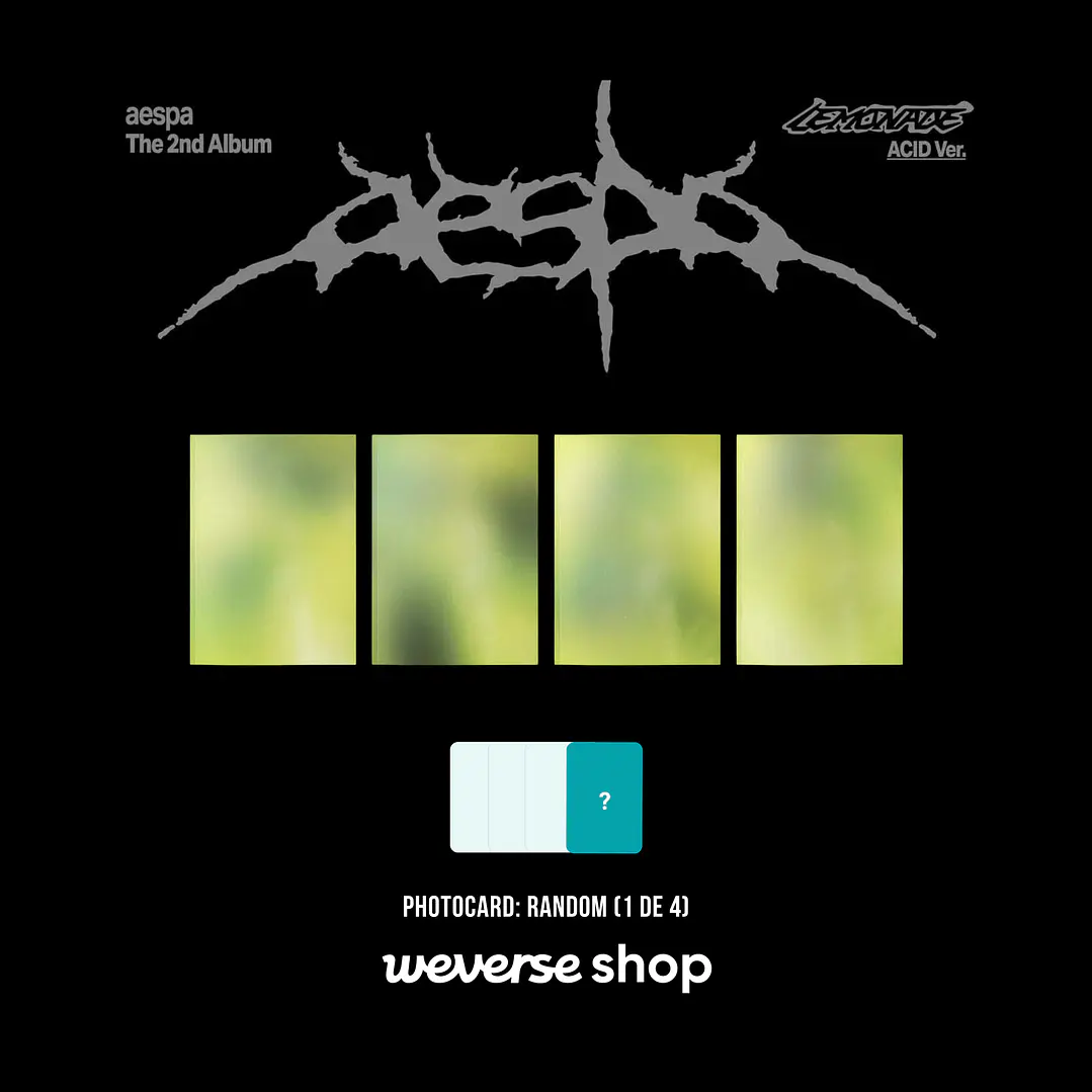 [PREVENTA] AESPA - LEMONADE (ACID Version) 5