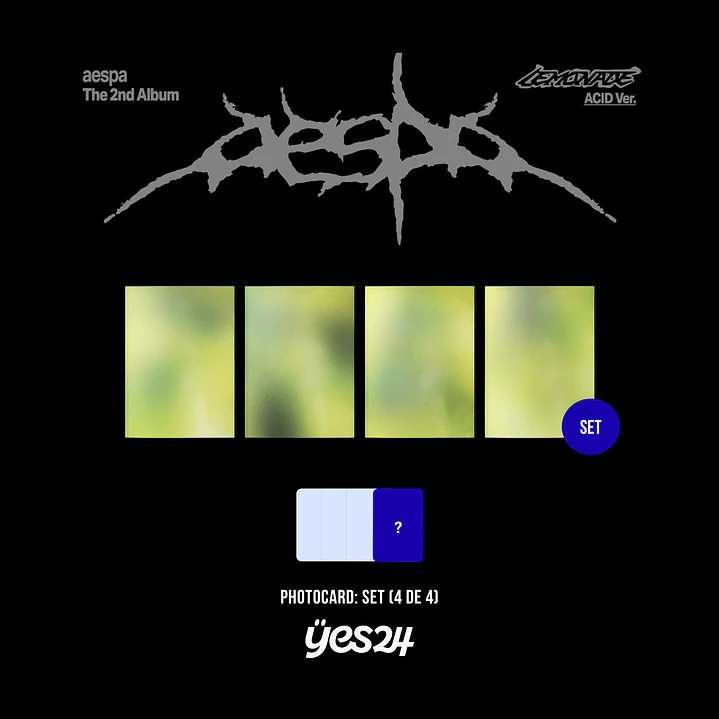 [PREVENTA] AESPA - LEMONADE (ACID Version) 12