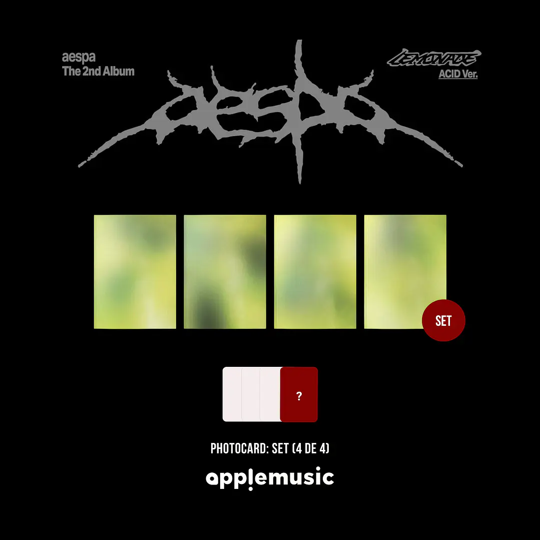 [PREVENTA] AESPA - LEMONADE (ACID Version) 8