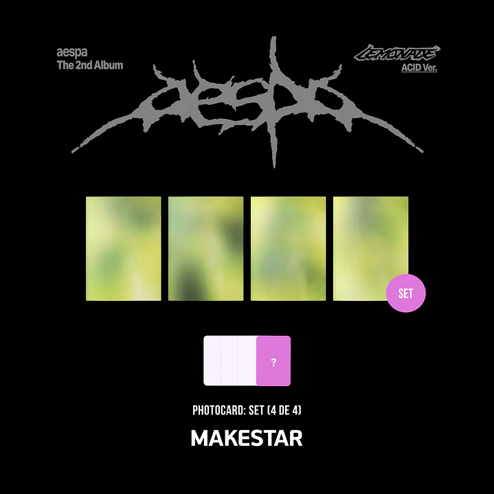 [PREVENTA] AESPA - LEMONADE (ACID Version) 9