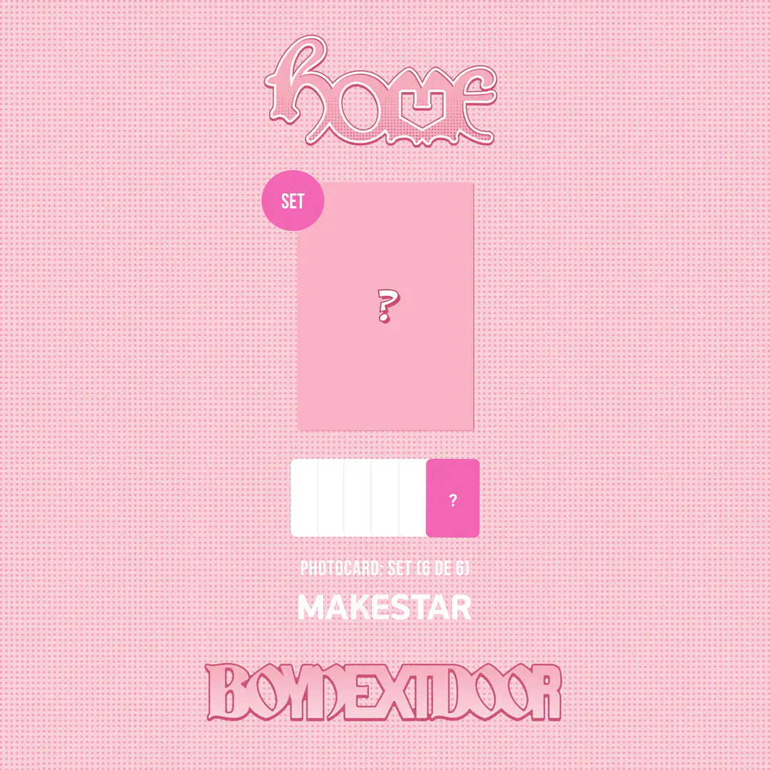 [PREVENTA] BOYNEXTDOOR - HOME (SWEET HOME Version) 8