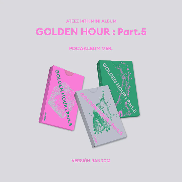 [PREVENTA] ATEEZ - GOLDEN HOUR: Part. 5 (POCAALBUM Version) 2