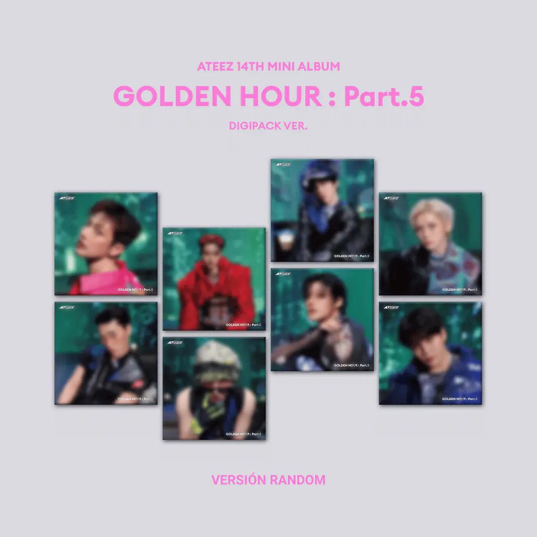 [PREVENTA] ATEEZ - GOLDEN HOUR: Part. 5 (Solo Digipack Version) 2
