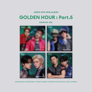 [PREVENTA] ATEEZ - GOLDEN HOUR: Part. 5 (Unit Digipack Version)
