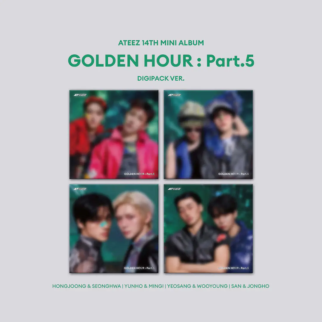 [PREVENTA] ATEEZ - GOLDEN HOUR: Part. 5 (Unit Digipack Version) 1