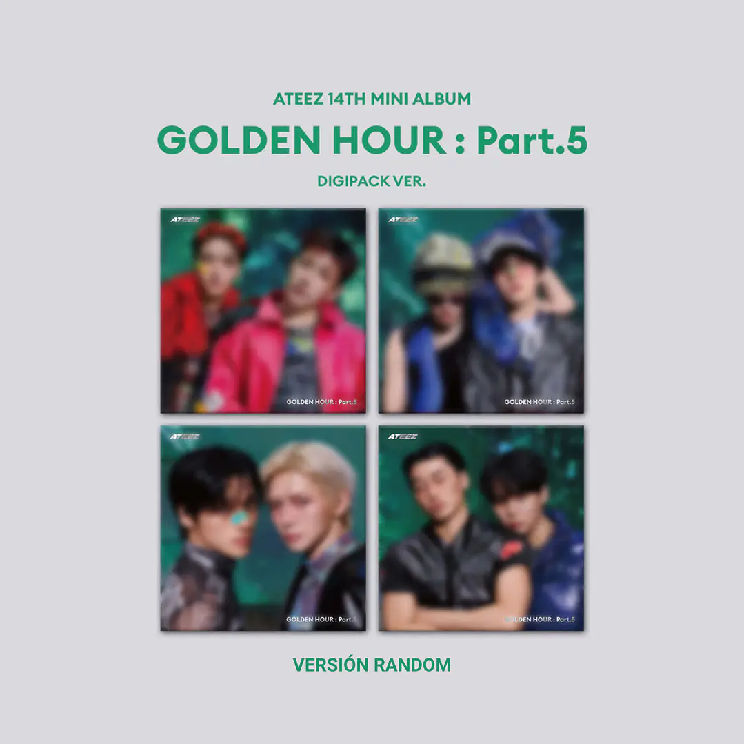 [PREVENTA] ATEEZ - GOLDEN HOUR: Part. 5 (Unit Digipack Version) 2
