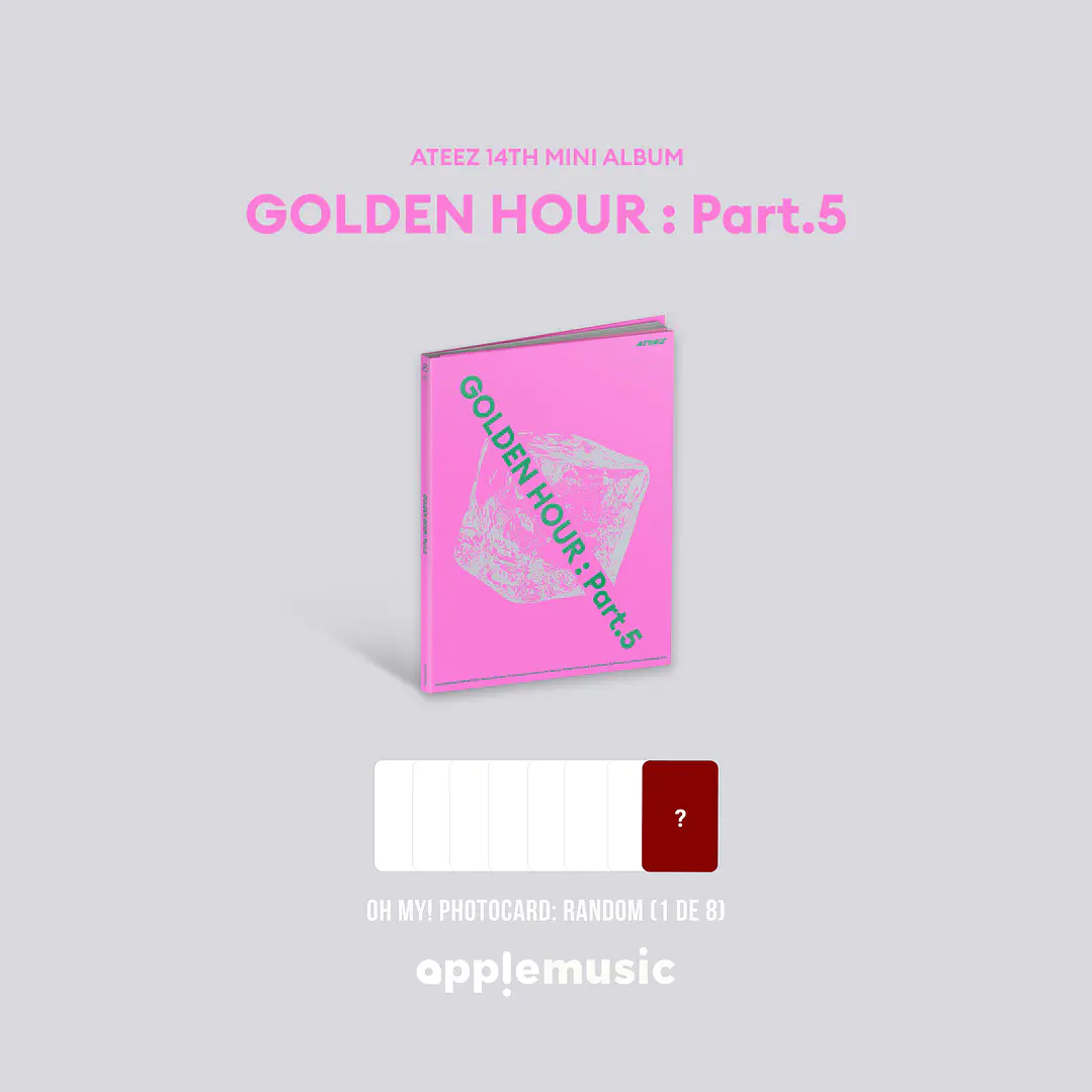 [PREVENTA] ATEEZ - GOLDEN HOUR: Part. 5 (Standard Version) 3