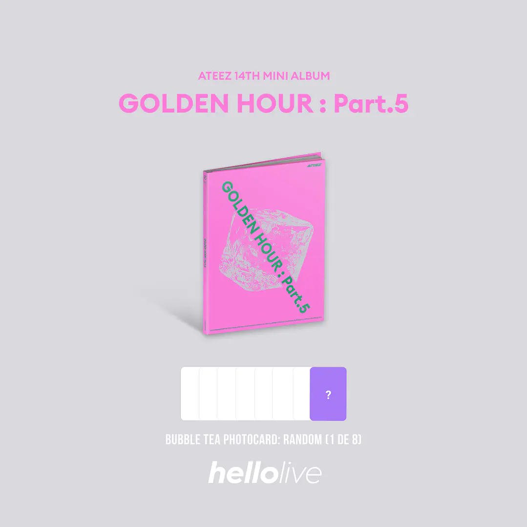 [PREVENTA] ATEEZ - GOLDEN HOUR: Part. 5 (Standard Version) 4