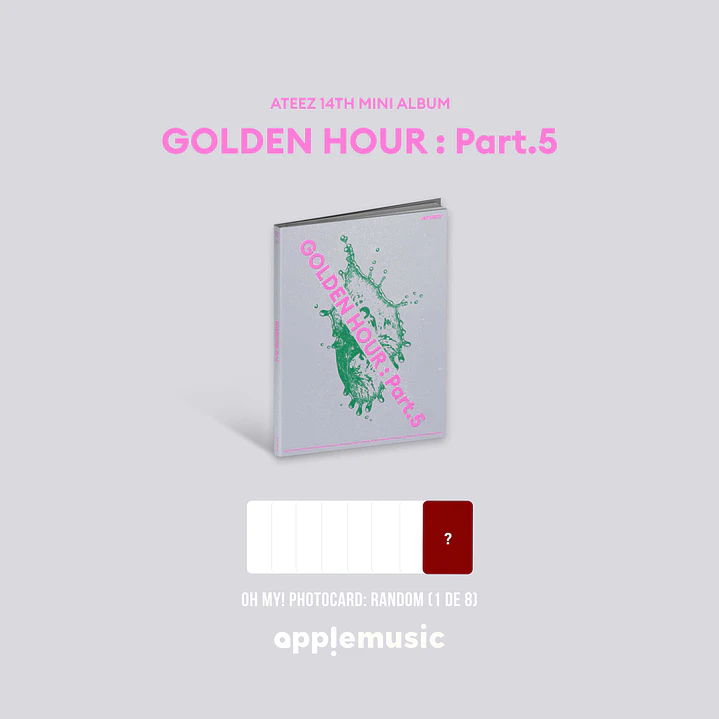 [PREVENTA] ATEEZ - GOLDEN HOUR: Part. 5 (Standard Version) 9