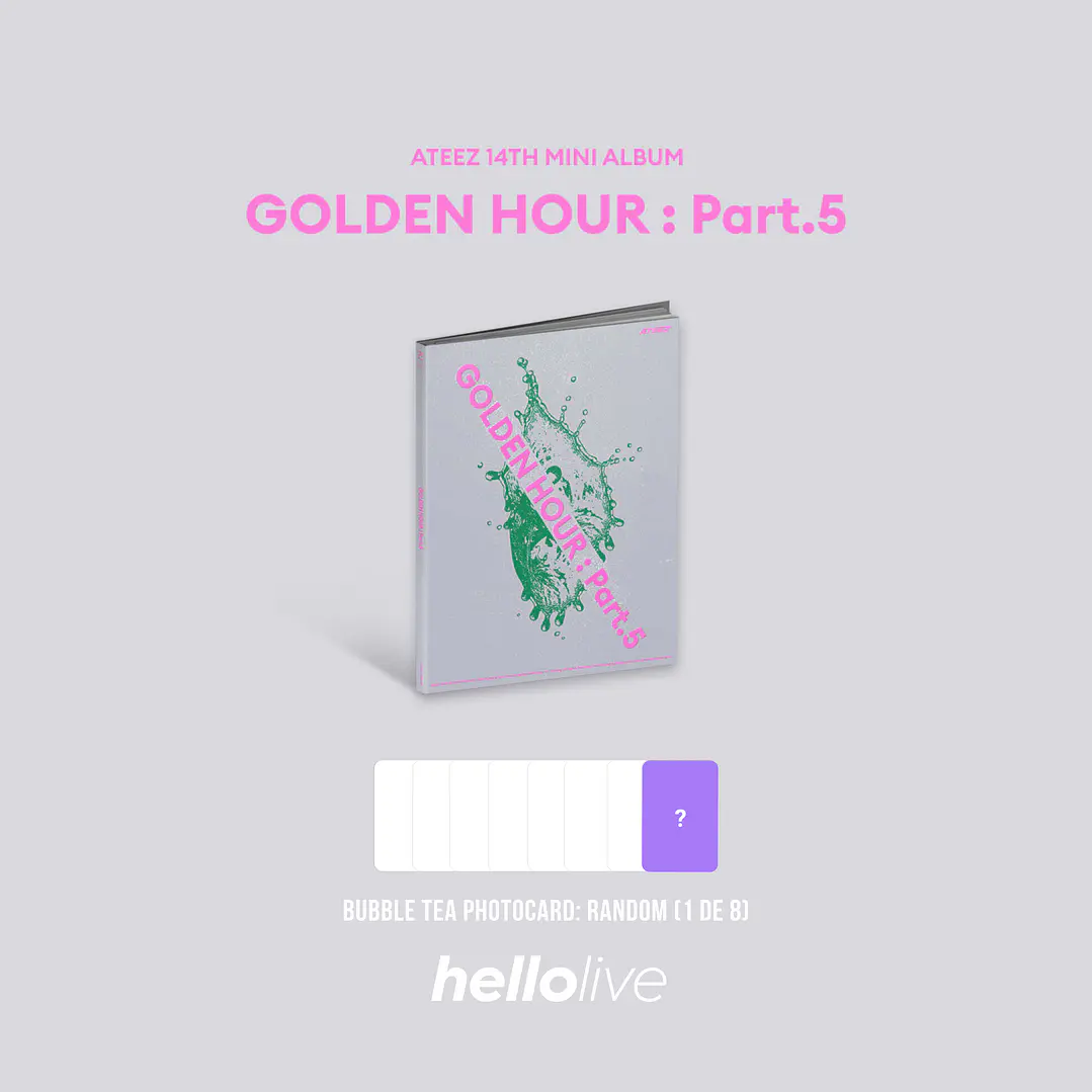[PREVENTA] ATEEZ - GOLDEN HOUR: Part. 5 (Standard Version) 10