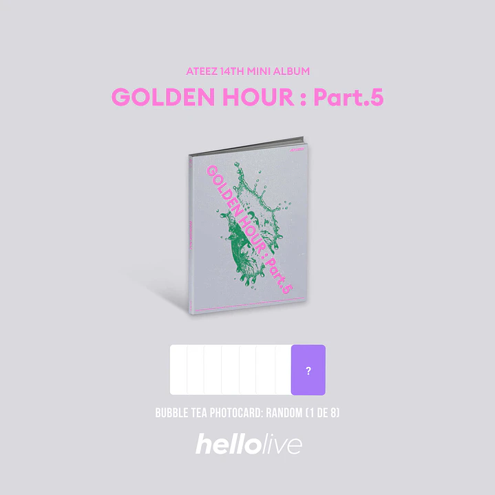 [PREVENTA] ATEEZ - GOLDEN HOUR: Part. 5 (Standard Version) 10