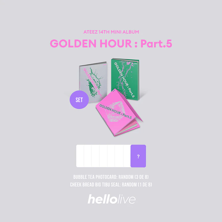 [PREVENTA] ATEEZ - GOLDEN HOUR: Part. 5 (Standard Version) 22