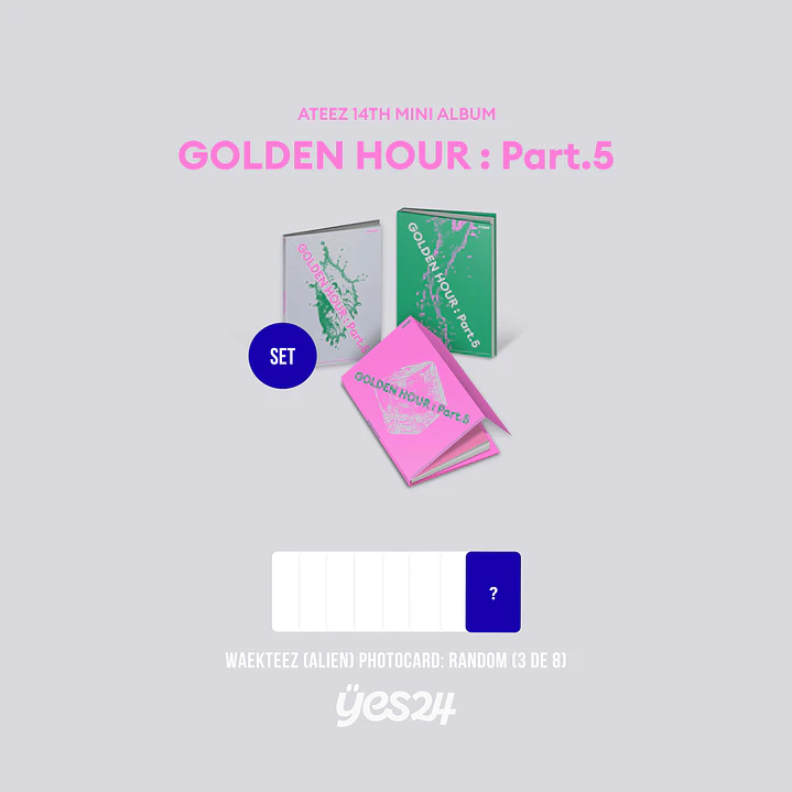 [PREVENTA] ATEEZ - GOLDEN HOUR: Part. 5 (Standard Version) 24