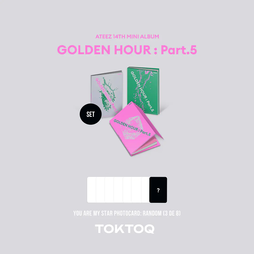 [PREVENTA] ATEEZ - GOLDEN HOUR: Part. 5 (Standard Version) 25