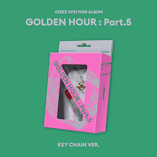 [PREVENTA] ATEEZ - GOLDEN HOUR: Part. 5 (Keychain Version)