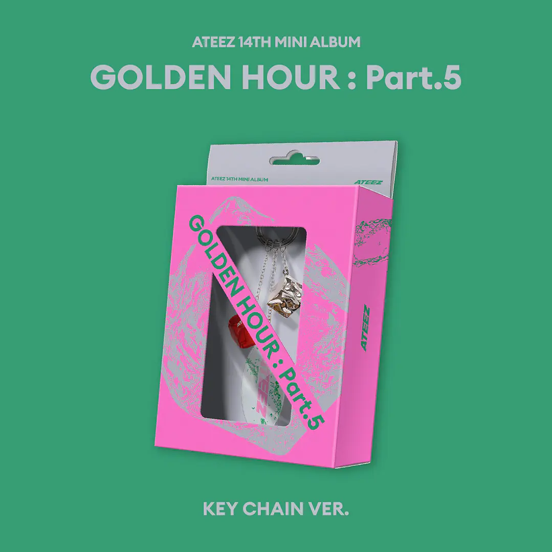 [PREVENTA] ATEEZ - GOLDEN HOUR: Part. 5 (Keychain Version) 1