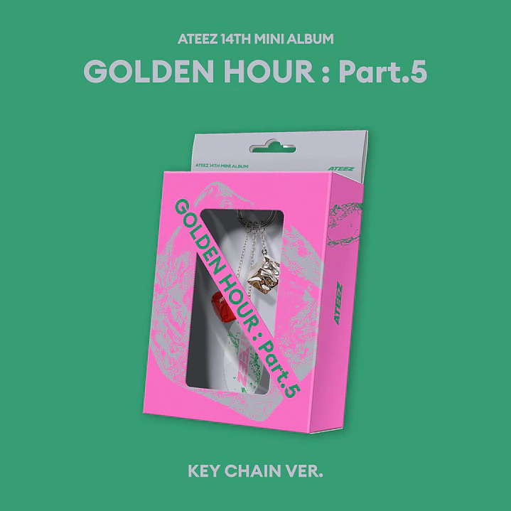 [PREVENTA] ATEEZ - GOLDEN HOUR: Part. 5 (Keychain Version) 1