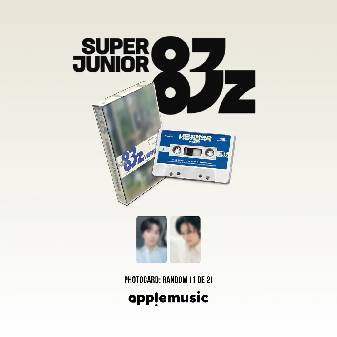 [PREVENTA] SUPER JUNIOR-83z - PROMISE (Cassette Tape Version) 2