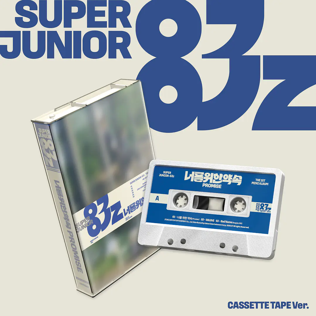 [PREVENTA] SUPER JUNIOR-83z - PROMISE (Cassette Tape Version) 1