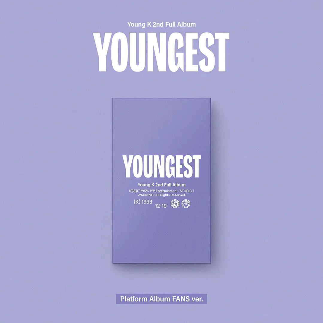 [PREVENTA] YOUNG K - YOUNGEST (Platform Album Fans Version) 1