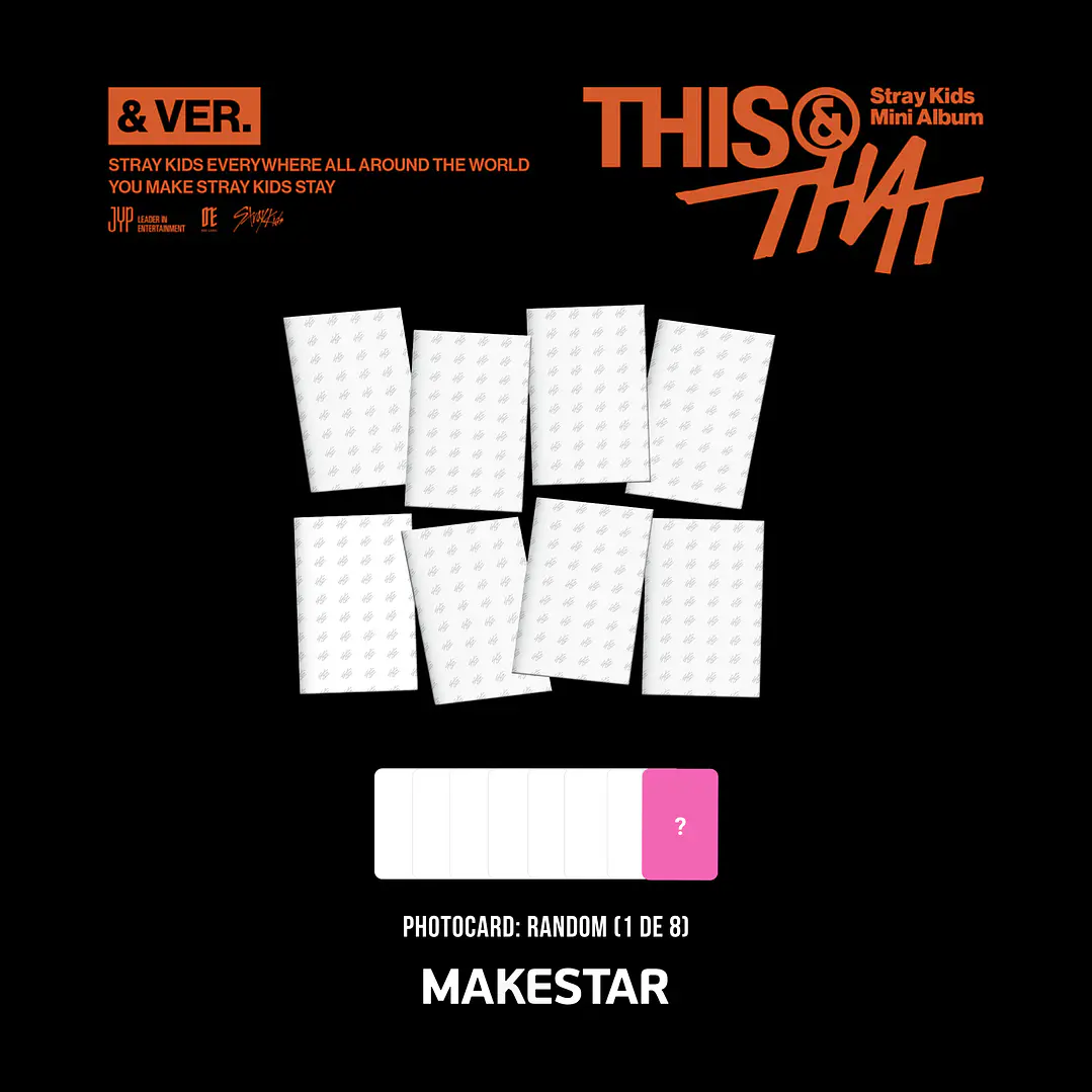 [PREVENTA] STRAY KIDS - THIS & THAT (& Version) 5