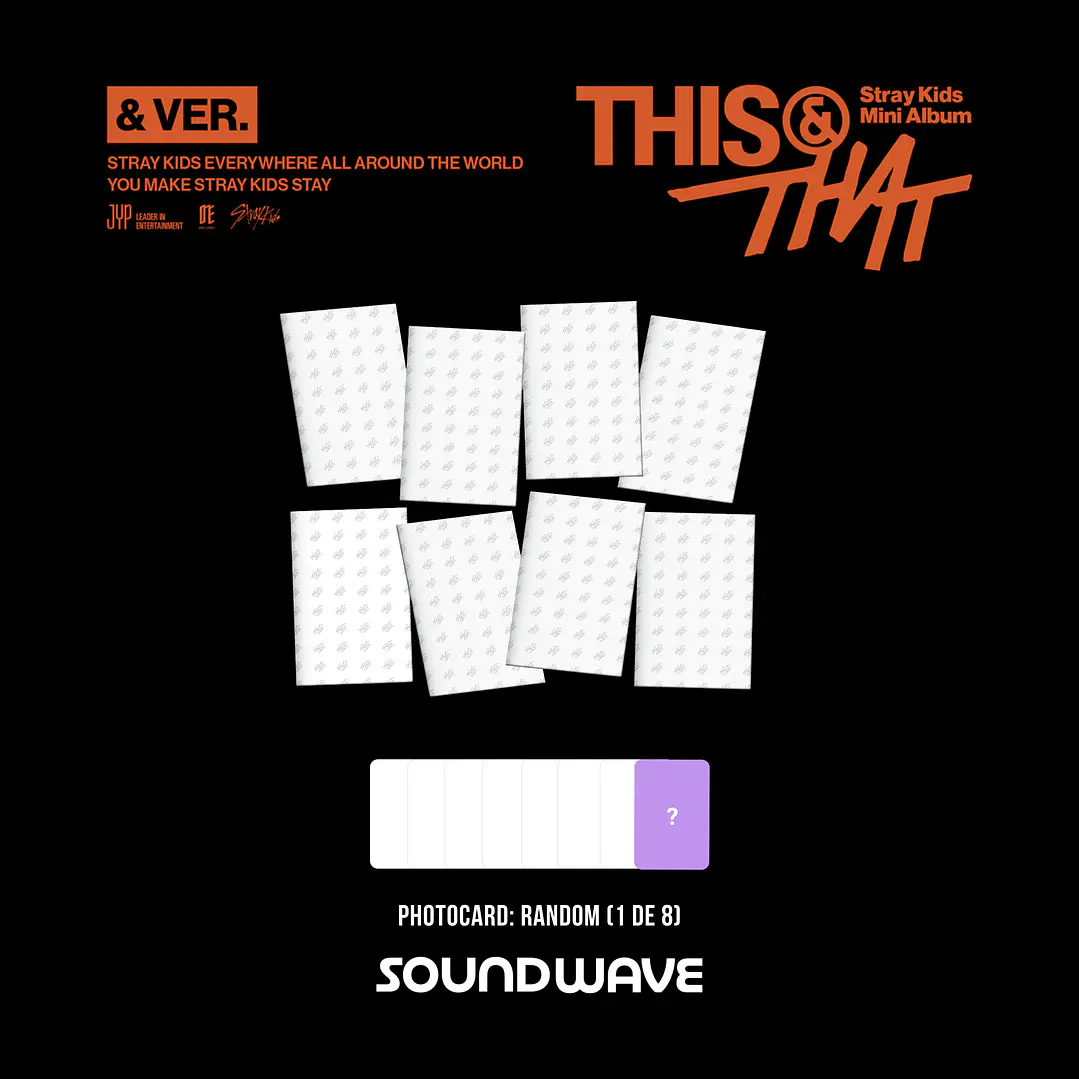 [PREVENTA] STRAY KIDS - THIS & THAT (& Version) 7