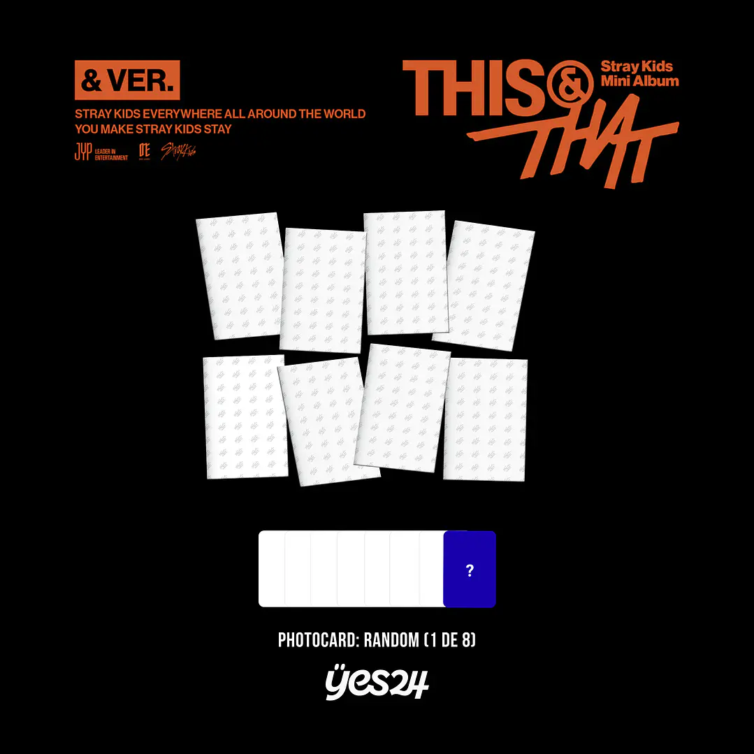 [PREVENTA] STRAY KIDS - THIS & THAT (& Version) 8