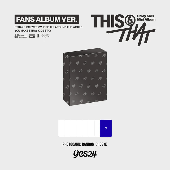 [PREVENTA] STRAY KIDS - THIS & THAT (Fans Album Version) 7