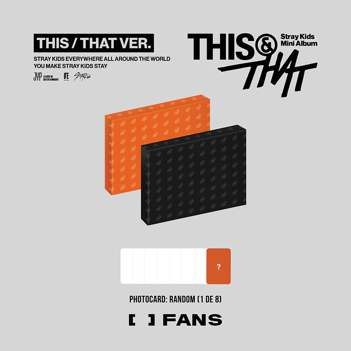[PREVENTA] STRAY KIDS - THIS & THAT (Standard Version) 4