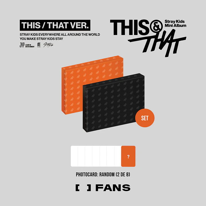 [PREVENTA] STRAY KIDS - THIS & THAT (Standard Version) 12