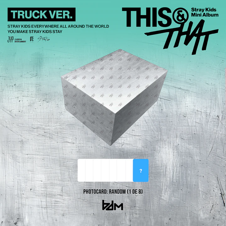 [PREVENTA] STRAY KIDS - THIS & THAT (TRUCK Limited Version) 2