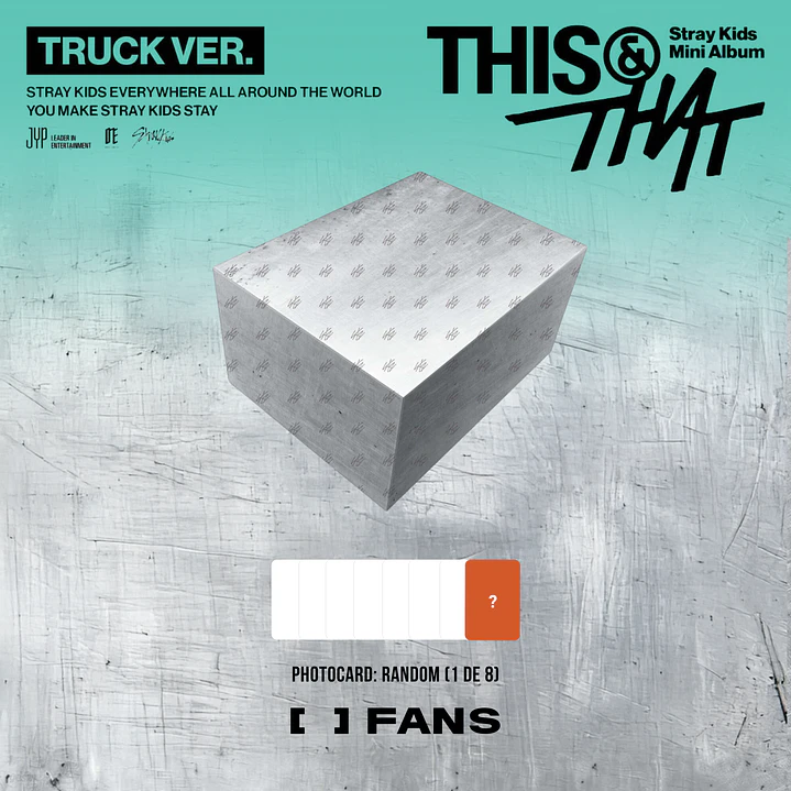 [PREVENTA] STRAY KIDS - THIS & THAT (TRUCK Limited Version) 3