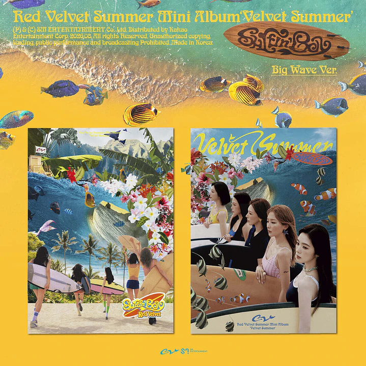 [PREVENTA] RED VELVET - VELVET SUMMER (Big Wave Version) 1